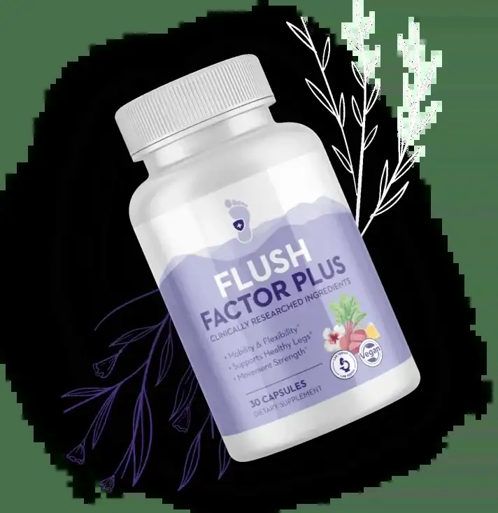Flush factor plus logo